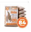 84 Bolsas de Pellet Madera 15 kg